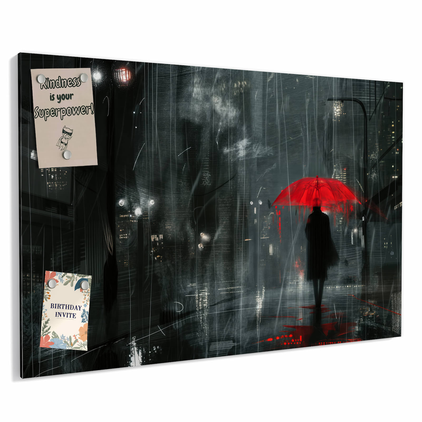 Magnetická tabule – obraz na zeď Načervenalý slunečník | 60 × 40 cm