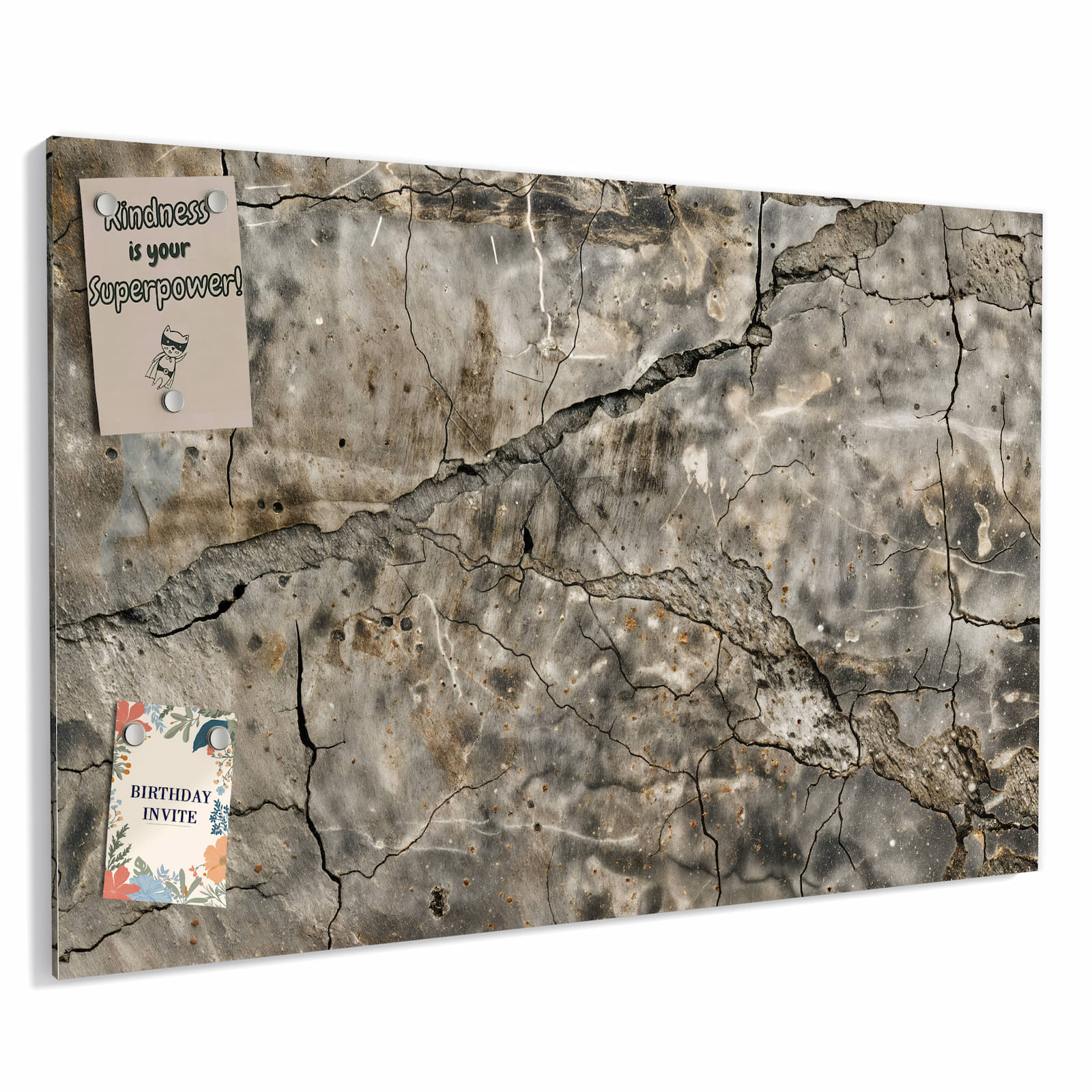 Magnetická tabule – obraz na zeď Popraskaný povrch – motiv 1 | 60 × 40 cm