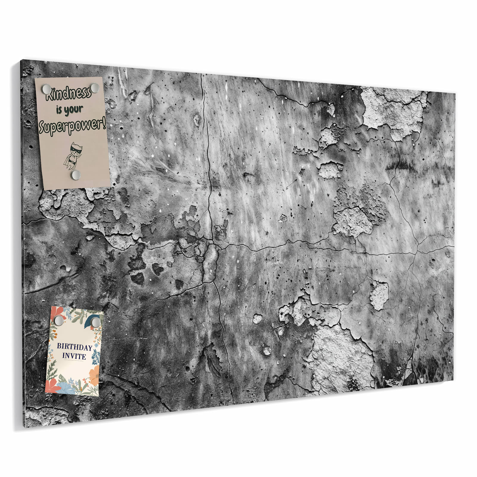 Magnetická tabule – obraz na zeď Opotřebovaná stěna | 60 × 40 cm