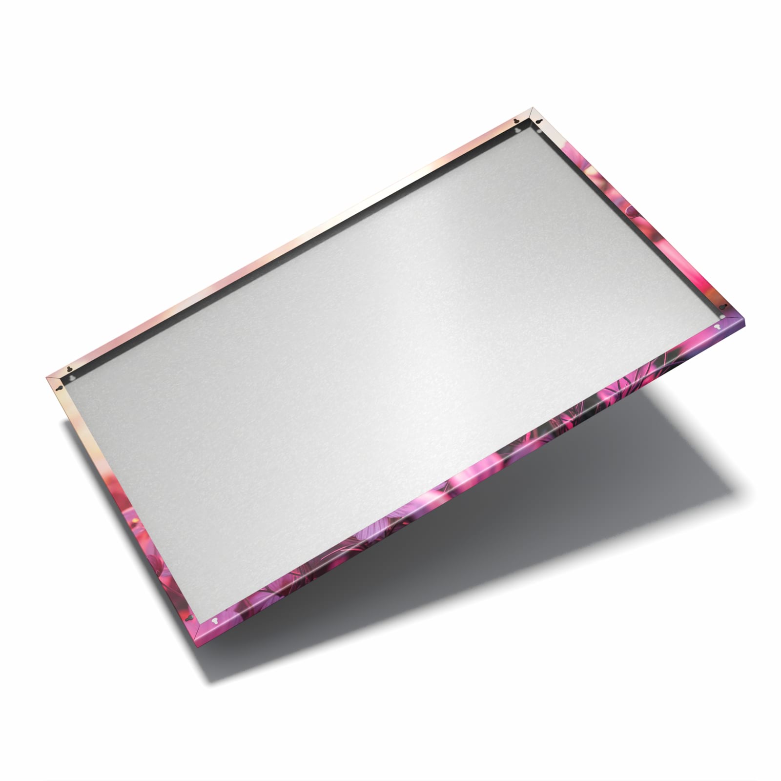 Magnetická tabule s motivem Květinové pole při západu slunce 90 x 60