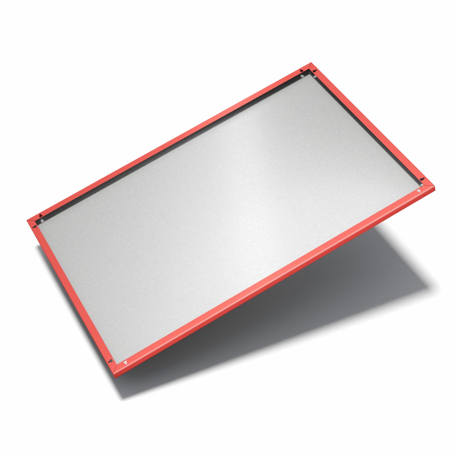 Magnetická tabule s motivem Červená 90 x 60