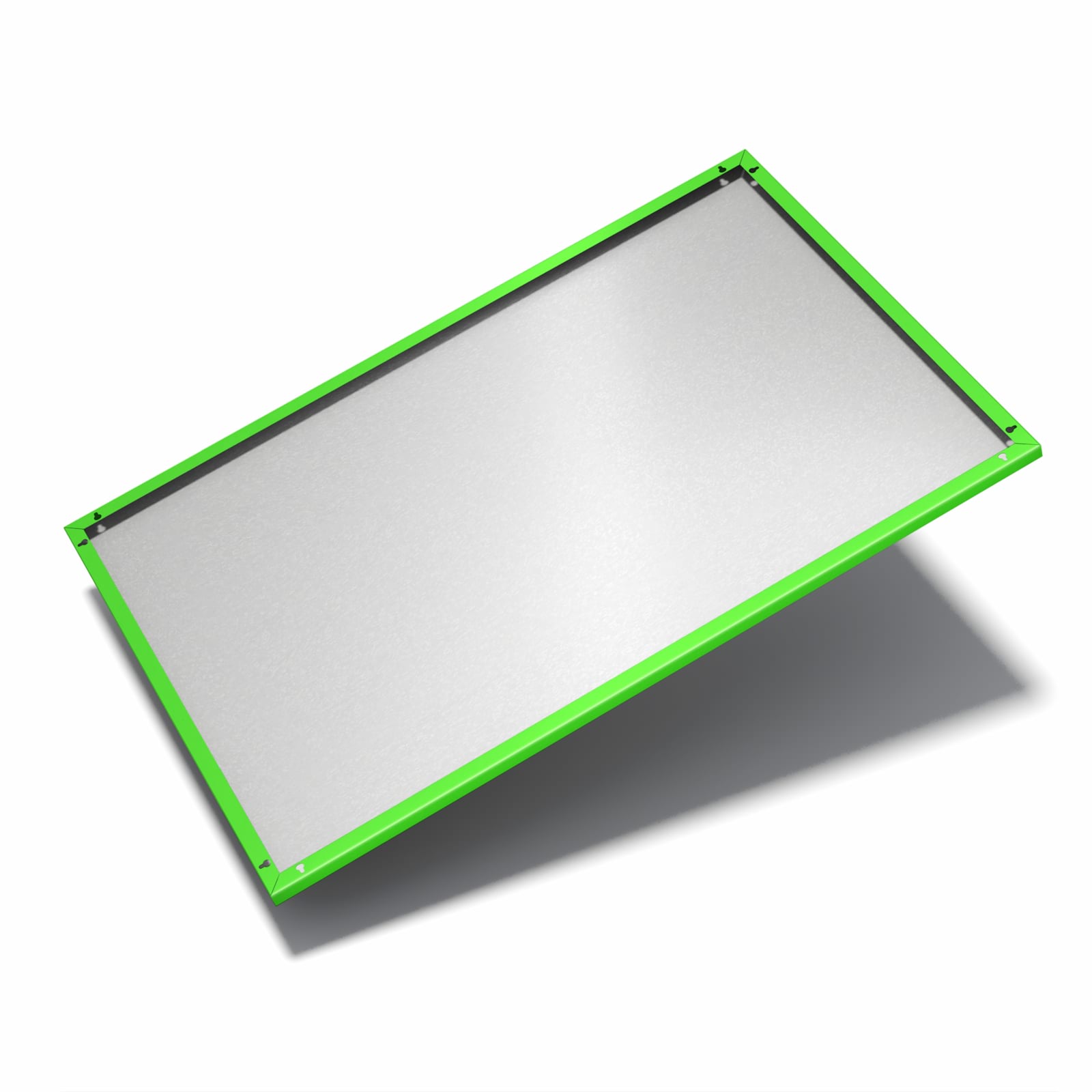 Magnetická tabule s motivem Neonově zelená 60 x 40