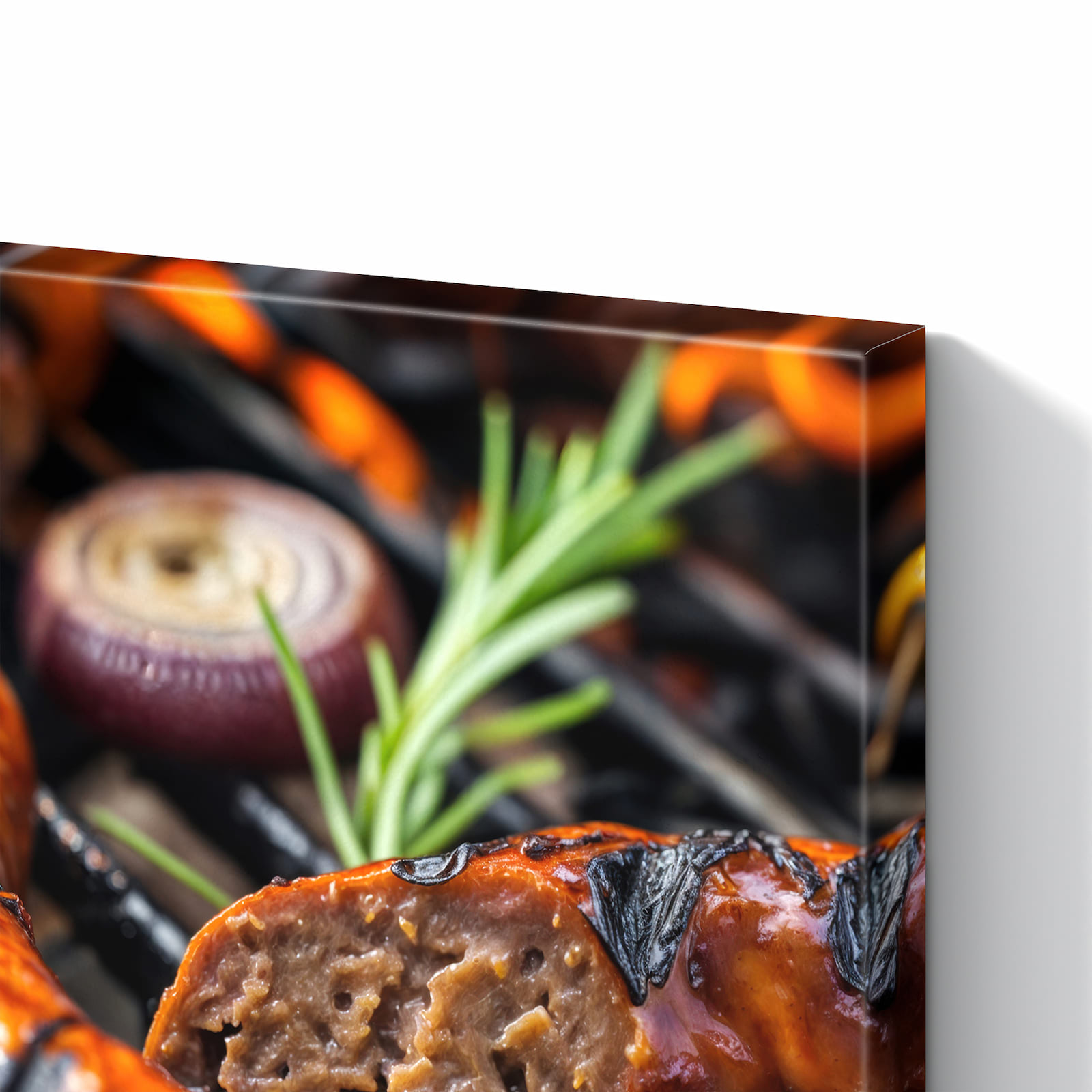 Magnetická tabule s motivem BBQ klobása 60 x 40