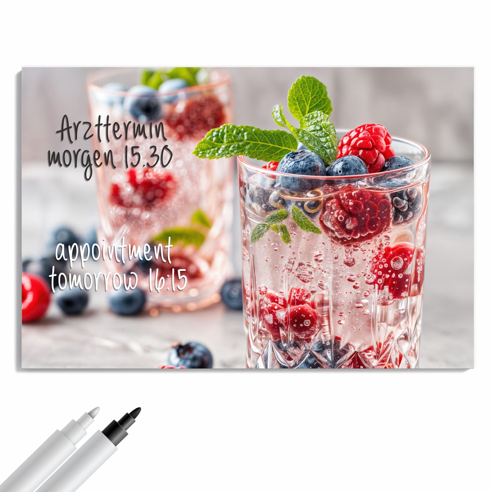 Magnetická tabule – obraz na zeď Koktejl bobule | 60 × 40 cm