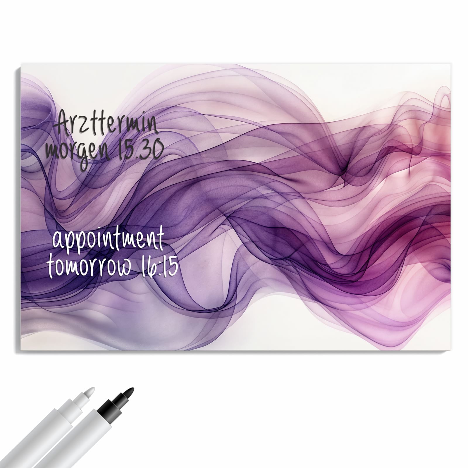 Magnetická tabule – obraz na zeď Dynamické linie | 60 × 40 cm