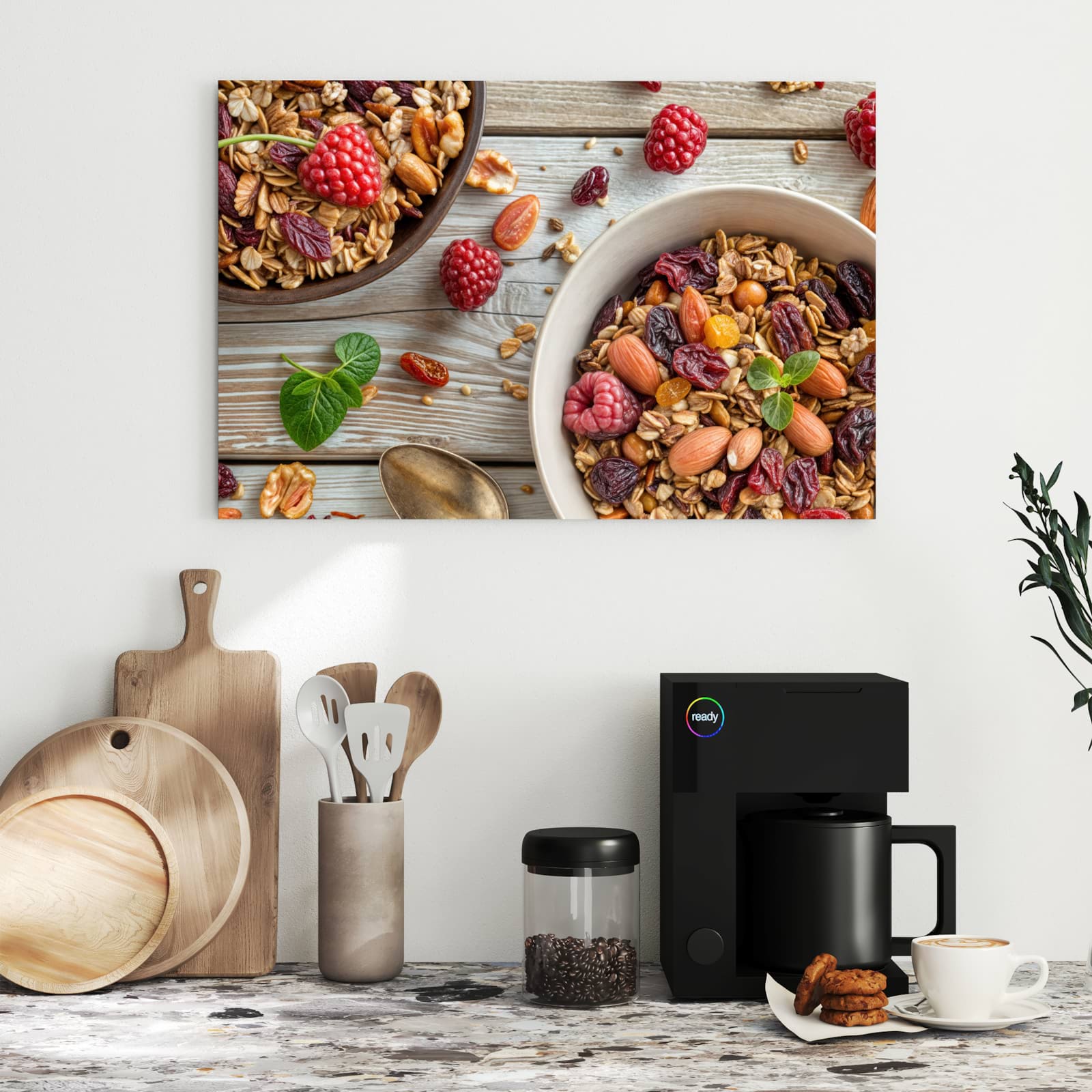 Magnetická tabule s motivem Zdravá snídaně 60 x 40