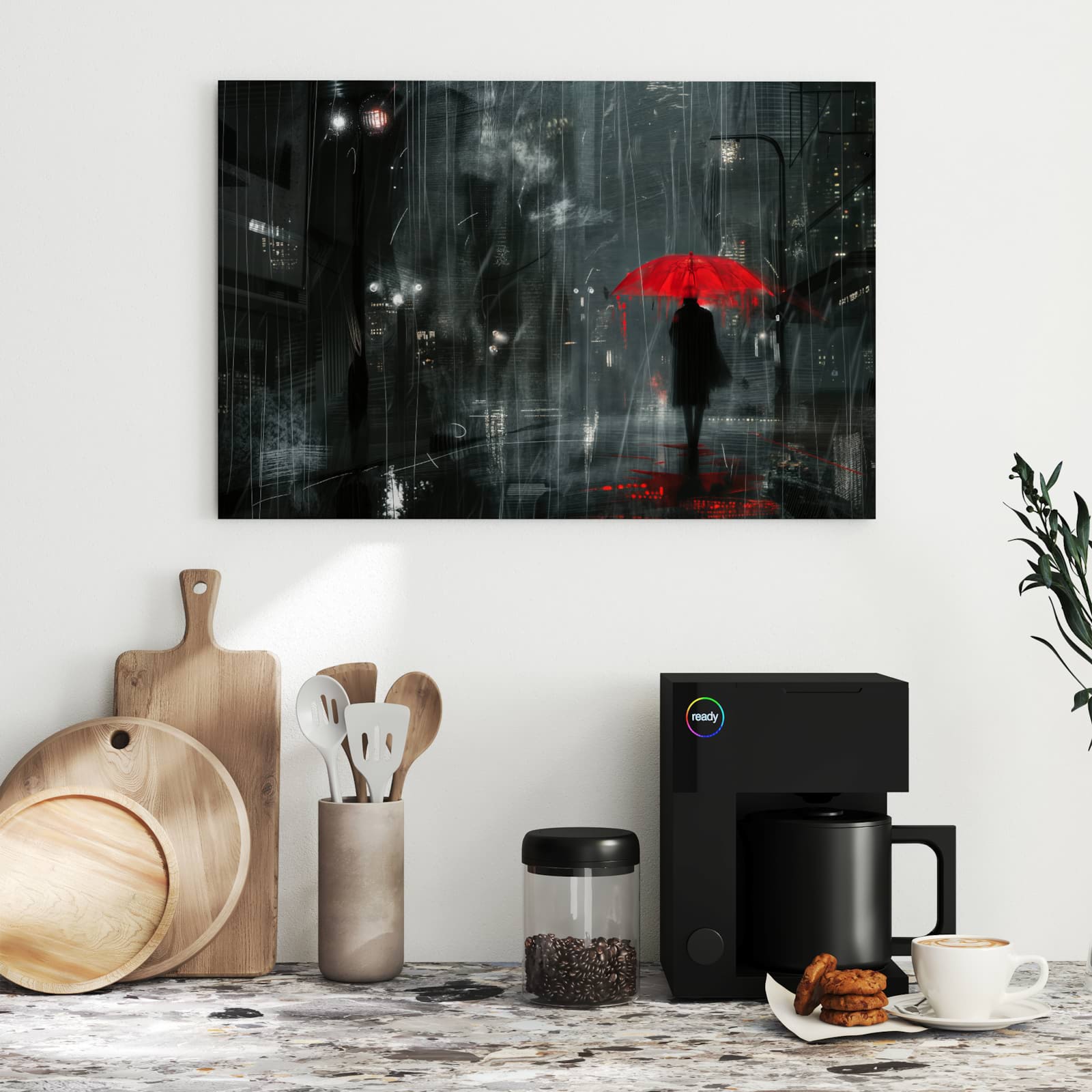 Magnetická tabule – obraz na zeď Načervenalý slunečník | 60 × 40 cm