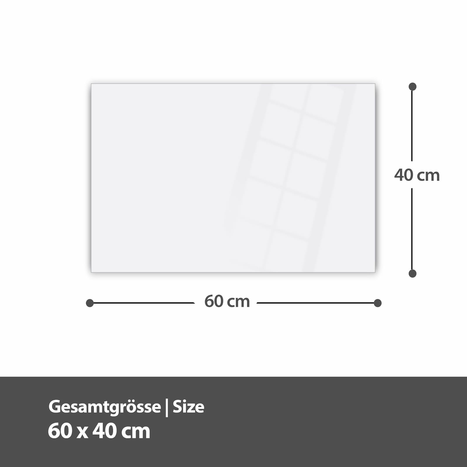 Magnetická tabule s motivem Relax na slunci 60 x 40